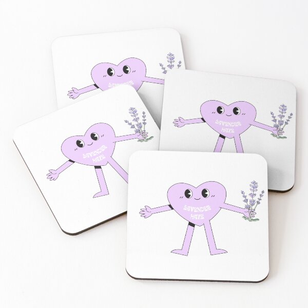Item preview, adorable lavender haze heart design designed and sold by cottagecorococo.