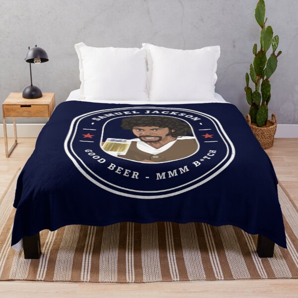 Item preview, Samuel Jackson - Good Beer MMM B*tch designed and sold by Primotees.