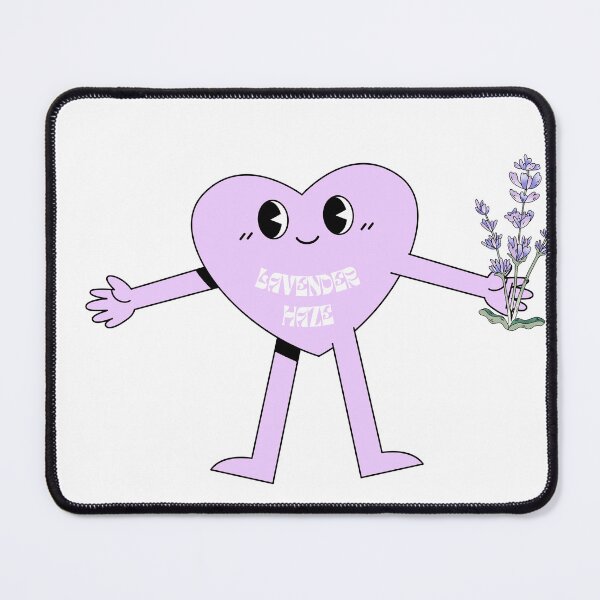 Item preview, adorable lavender haze heart design designed and sold by cottagecorococo.