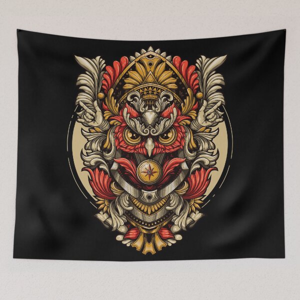 Item preview, OWL FLOWERS designed and sold by tegaart.