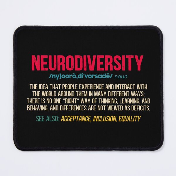 Item preview, Neurodiversity Definition designed and sold by Dolphin Graphic.