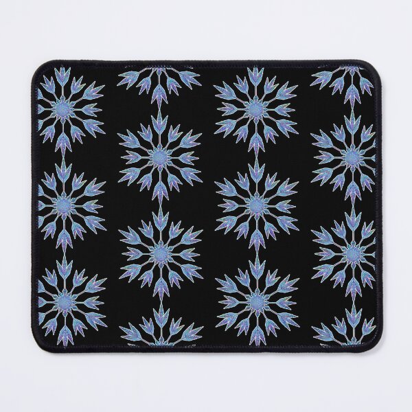Item preview, Winter Blue Sparkling Snowflake for Christmas or Holidays designed and sold by ittybittyowl.