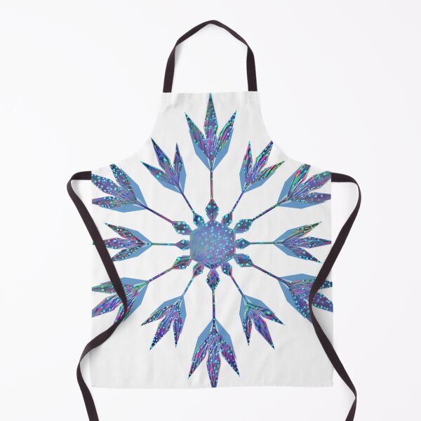 Item preview, Winter Blue Sparkling Snowflake for Christmas or Holidays designed and sold by ittybittyowl.