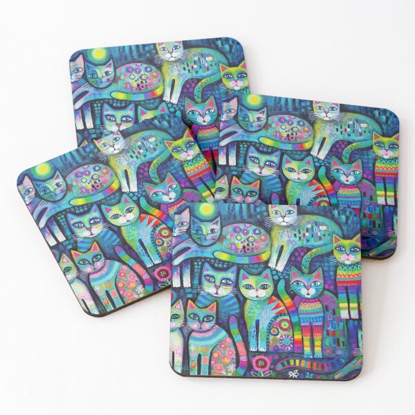 Item preview, Fancy Cats designed and sold by Karin Zeller.