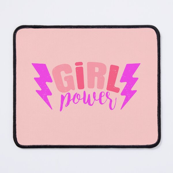 Item preview, Preppy Room Decor - Girl Power Quote With Lightning Thunder Bolt Art for Girls Preppy Room Decor designed and sold by Shop Your Aesthetic.