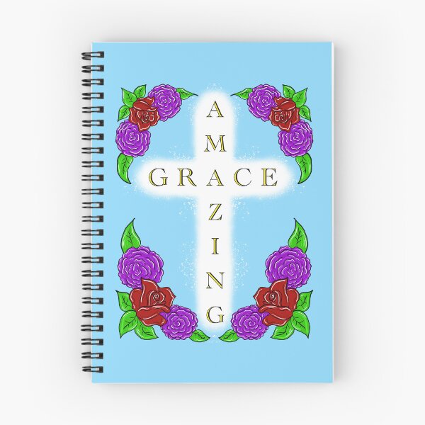 Item preview, Amazing Grace Cross And floral design  designed and sold by missmann.