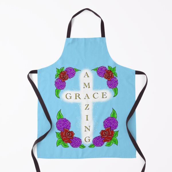 Item preview, Amazing Grace Cross And floral design designed and sold by missmann.