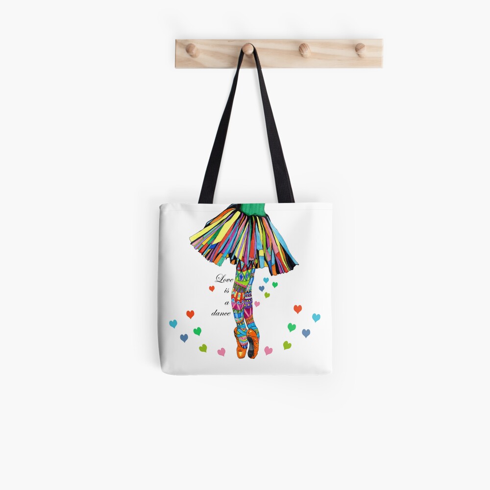 dance tote bag