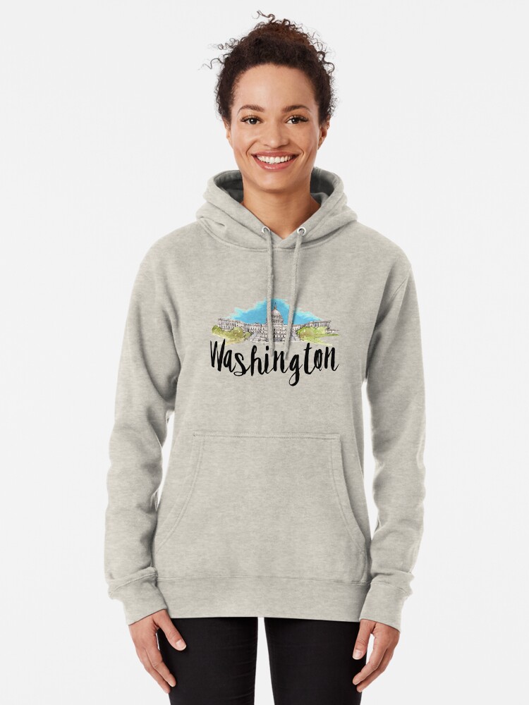 Alternate view of Washington Pullover Hoodie