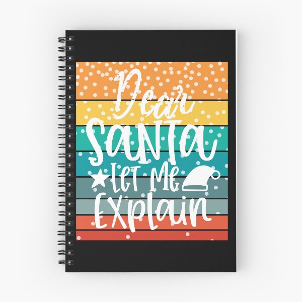 Item preview, Dear Santa let me explain funny christimas slogan with snowy sunset designed and sold by HoneyHue.