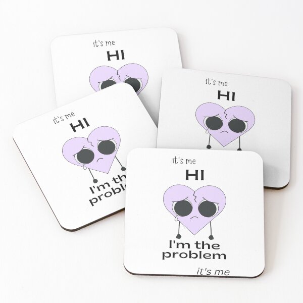 Item preview, it's me HI... i'm the problem... it's me designed and sold by cottagecorococo.