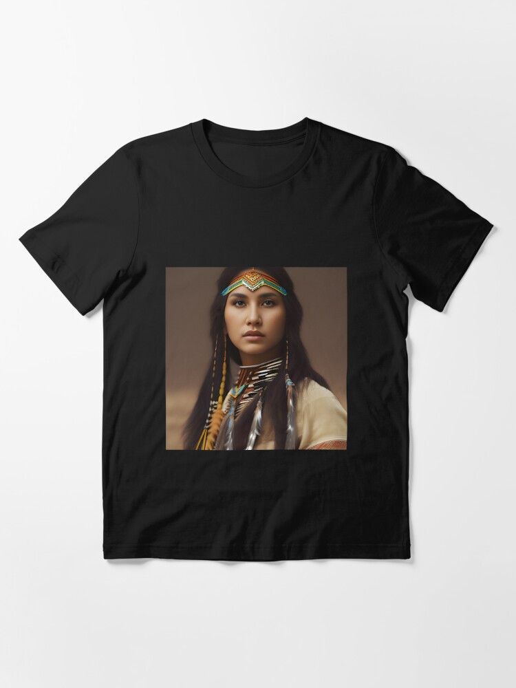 Native American, Beautiful Native American Women' Men's T-Shirt