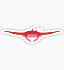 Manta ray Sticker