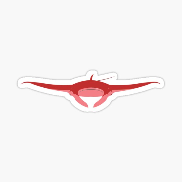 Manta ray Sticker