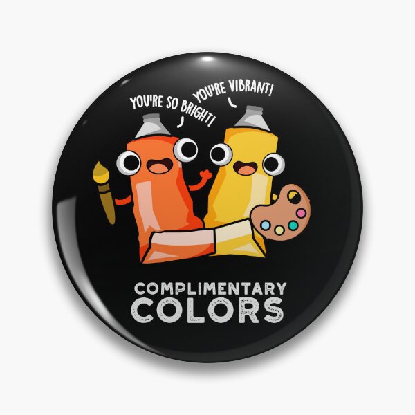 Item preview, Complimentary Colors Funny Paint Pun (Dark BG) designed and sold by punnybone.