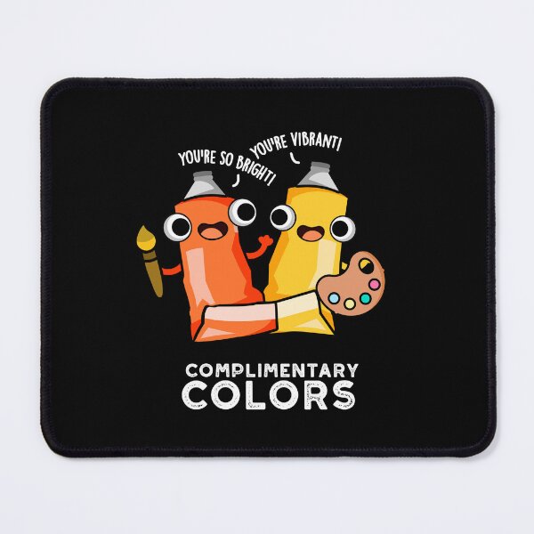 Item preview, Complimentary Colors Funny Paint Pun (Dark BG) designed and sold by punnybone.