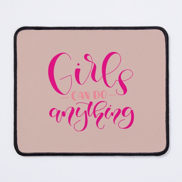 Item preview, Preppy Room Decor - Girls Can Do Anything Quote Art for Girls Preppy Room Decor Design designed and sold by Shop Your Aesthetic.