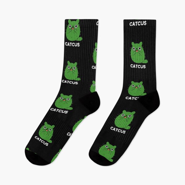 Item preview, Catcus Cactus Funny Cat Puns (Dark BG) designed and sold by punnybone.