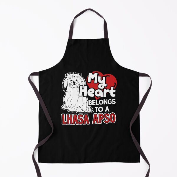 Item preview, My Heart Belongs To A Lhasa Apso designed and sold by UnknownArtistt.