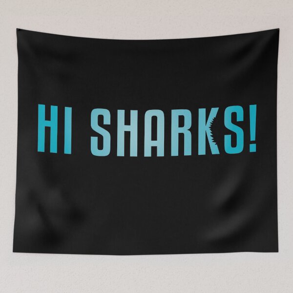 Item preview, HI SHARKS! designed and sold by tristinrose.