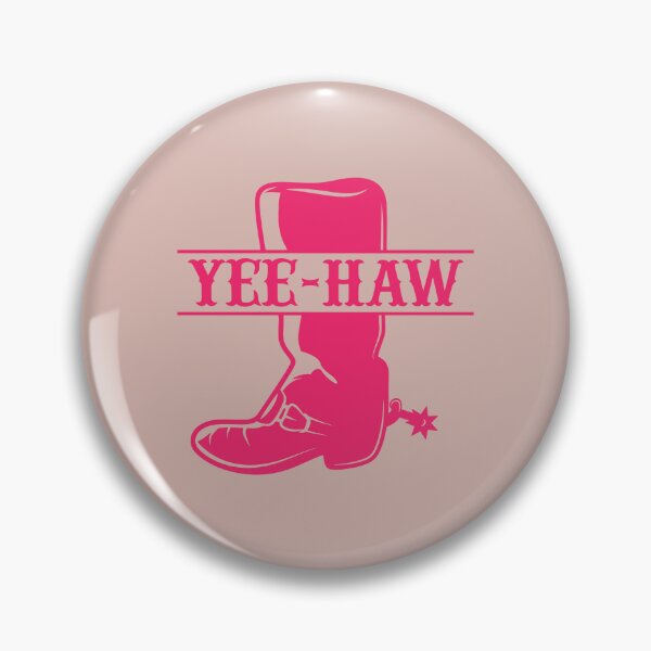 Item preview, Preppy Room Decor - Yee Haw in Cowboy Boot Monogram Art for Girls Preppy Room Decor Design designed and sold by Shop Your Aesthetic.