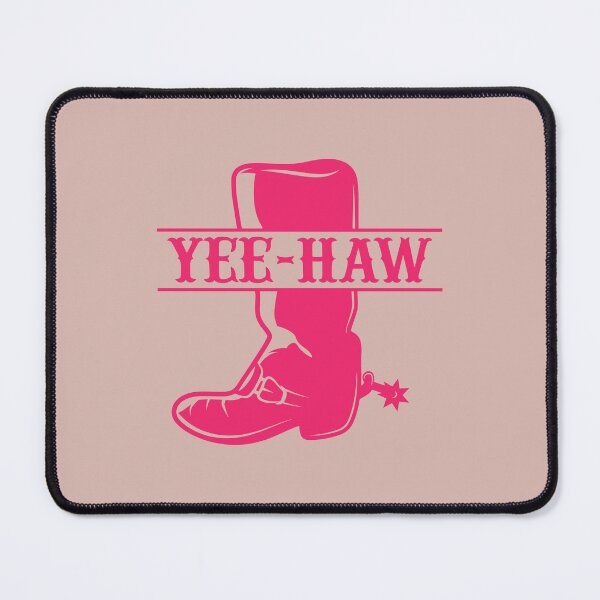 Item preview, Preppy Room Decor - Yee Haw in Cowboy Boot Monogram Art for Girls Preppy Room Decor Design designed and sold by Shop Your Aesthetic.