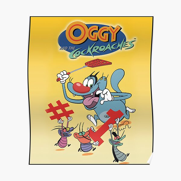 "Threeog OGGY and the children&s logo 2020 Classic " Poster for Sale by