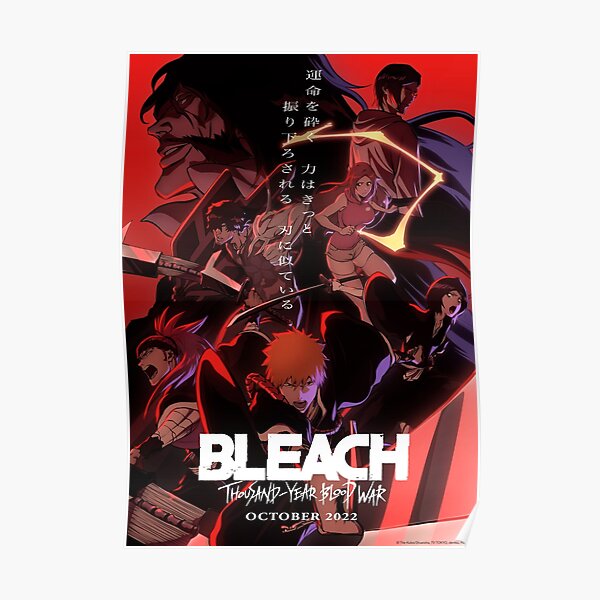 erstaunliche Kunst des tausendjährigen Blood War Anime Poster