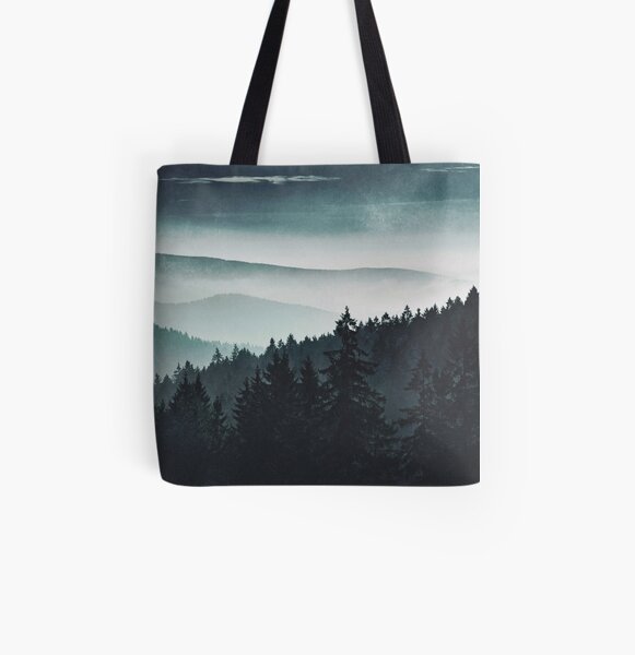 Mountain Light All Over Print Tote Bag