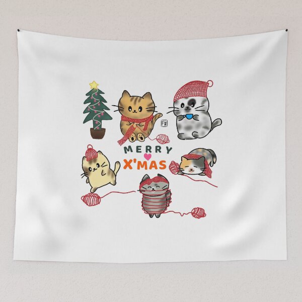Item preview, Cat | Cat Lover - Merry X'mas designed and sold by FennyWijayaMomo.