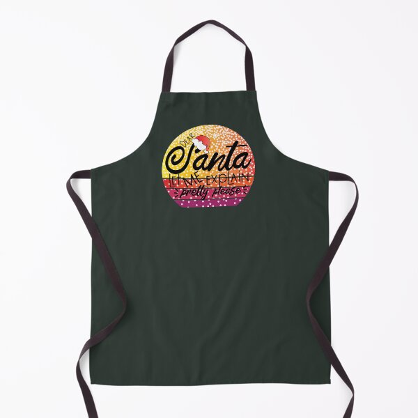 Item preview, Dear Santa let me explain funny christimas slogan with snowy sunset designed and sold by HoneyHue.