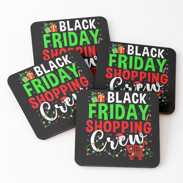 Item preview, Friday ping Crew Christmas Lights Black ping Family T-Shirt designed and sold by BoehringerSonne.
