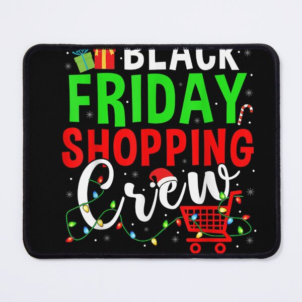 Item preview, Friday ping Crew Christmas Lights Black ping Family T-Shirt designed and sold by BoehringerSonne.