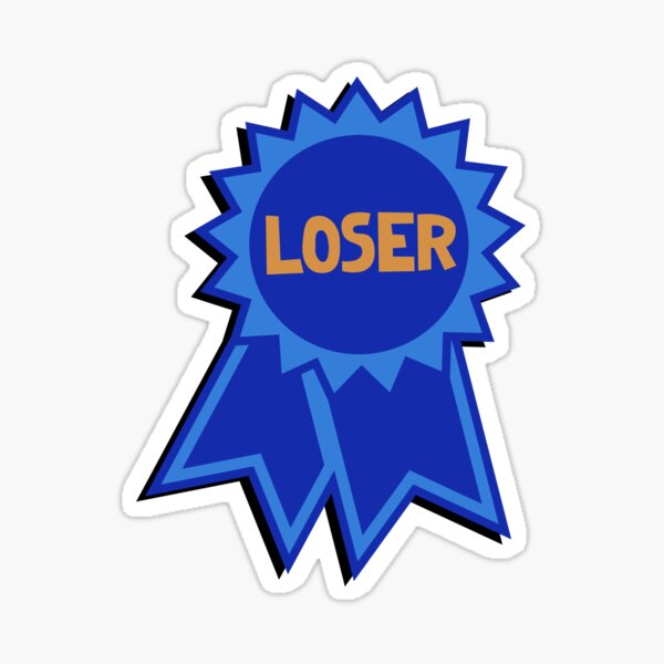 Loser Ribbon Sticker
