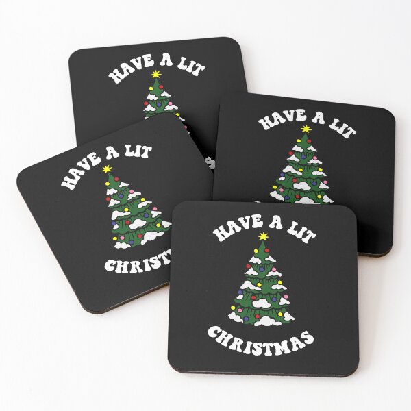 Item preview, Have a lit Christmas pun vintage tree designed and sold by JoeyGrace.
