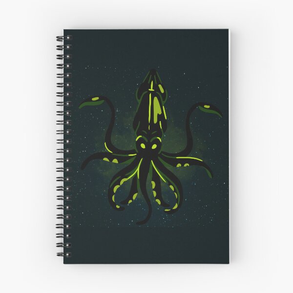Artikelvorschau, Space Squid (Grüne Version) entworfen und verkauft von ZANGU.