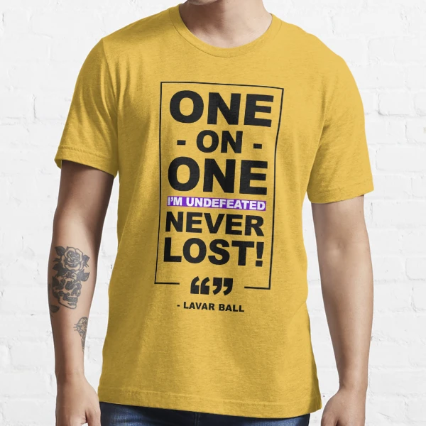 Undefeated yellow 2024 card tee