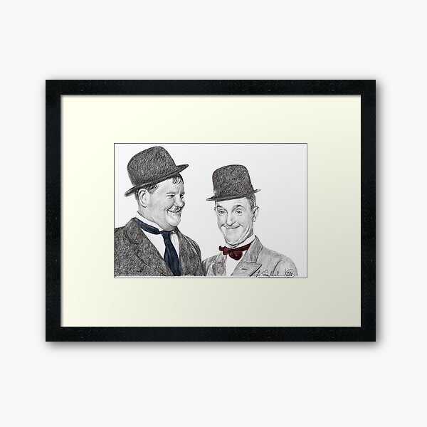 'Big Smiles' Framed Art Print