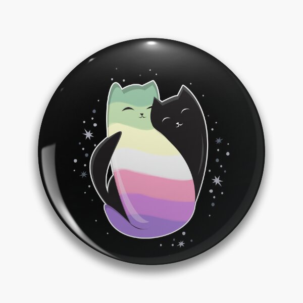 Item preview, Genderfae Cat LGBT Pride Flag designed and sold by Clara Hollins.