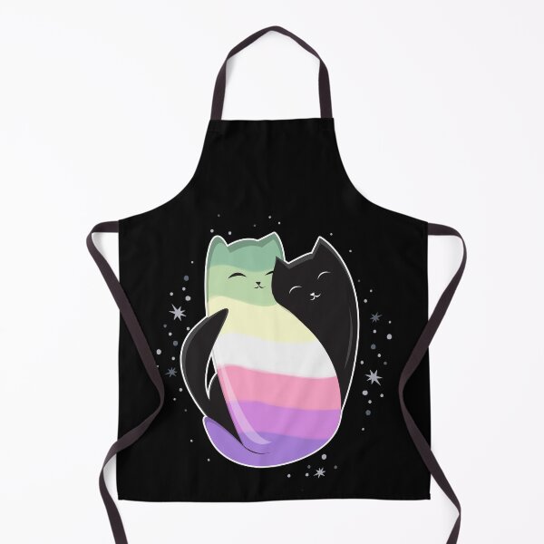 Item preview, Genderfae Cat LGBT Pride Flag designed and sold by Clara Hollins.