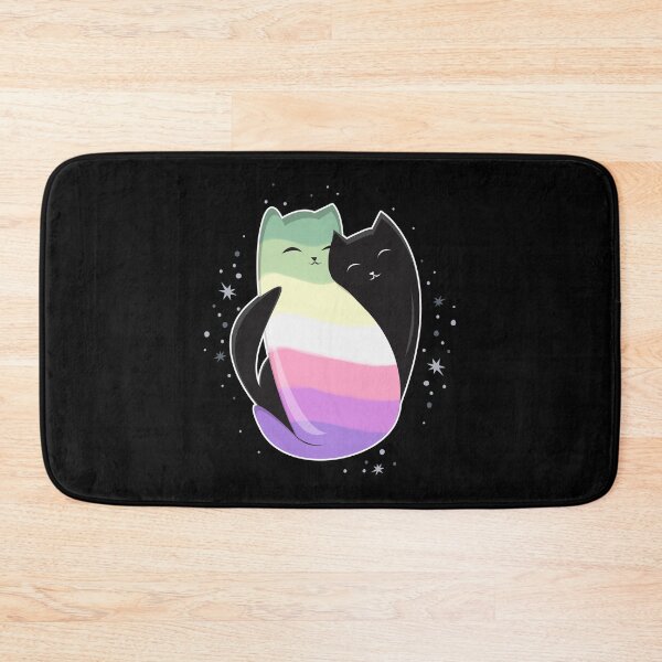 Item preview, Genderfae Cat LGBT Pride Flag designed and sold by Clara Hollins.