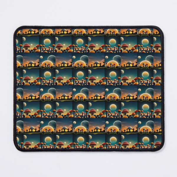 Item preview, Mushroom Festival Motif Moon designed and sold by Splissi.
