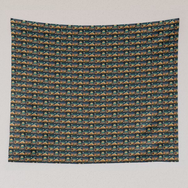 Item preview, Mushroom Festival Motif Moon designed and sold by Splissi.