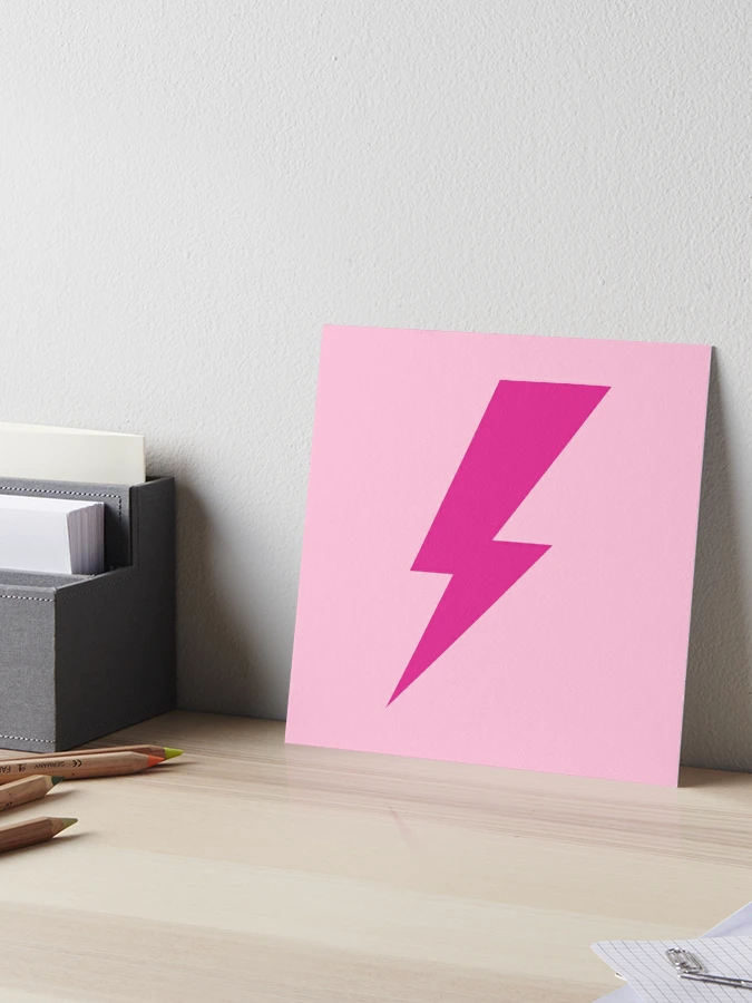 Pink Preppy Lightning Bolt Room Decor Preppy Aesthetic Preppy PFP Retro  Poster Digital Download -  Canada