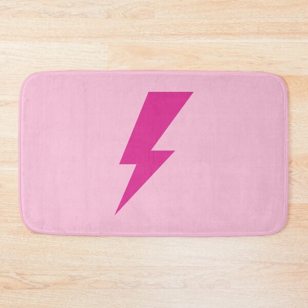 Item preview, Preppy Room Decor - Pink Lightning bolt of lightning icon for Girls Preppy Room Decor Design designed and sold by Shop Your Aesthetic.