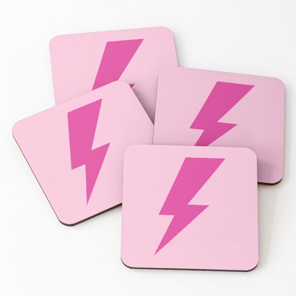 Item preview, Preppy Room Decor - Pink Lightning bolt of lightning icon for Girls Preppy Room Decor Design designed and sold by Shop Your Aesthetic.
