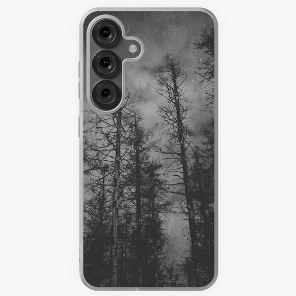 Item preview, Transmission // Vintage Mountains Moody Forest With Dead Souls Cascadia Trees Covered In Magic Moonlight Fog designed and sold by Tordis Kayma.