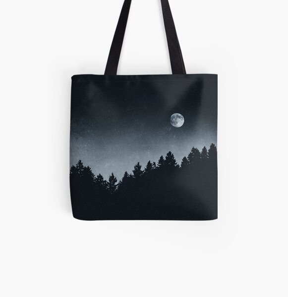 Under Moonlight All Over Print Tote Bag