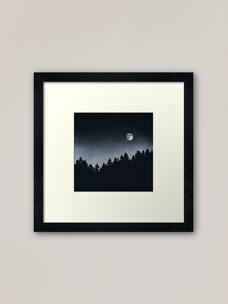 Alternate view of Under Moonlight Framed Art Print
