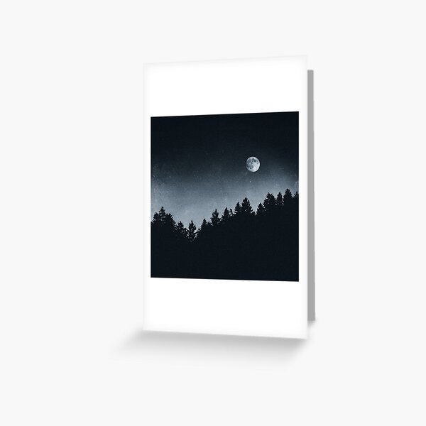 Under Moonlight Greeting Card